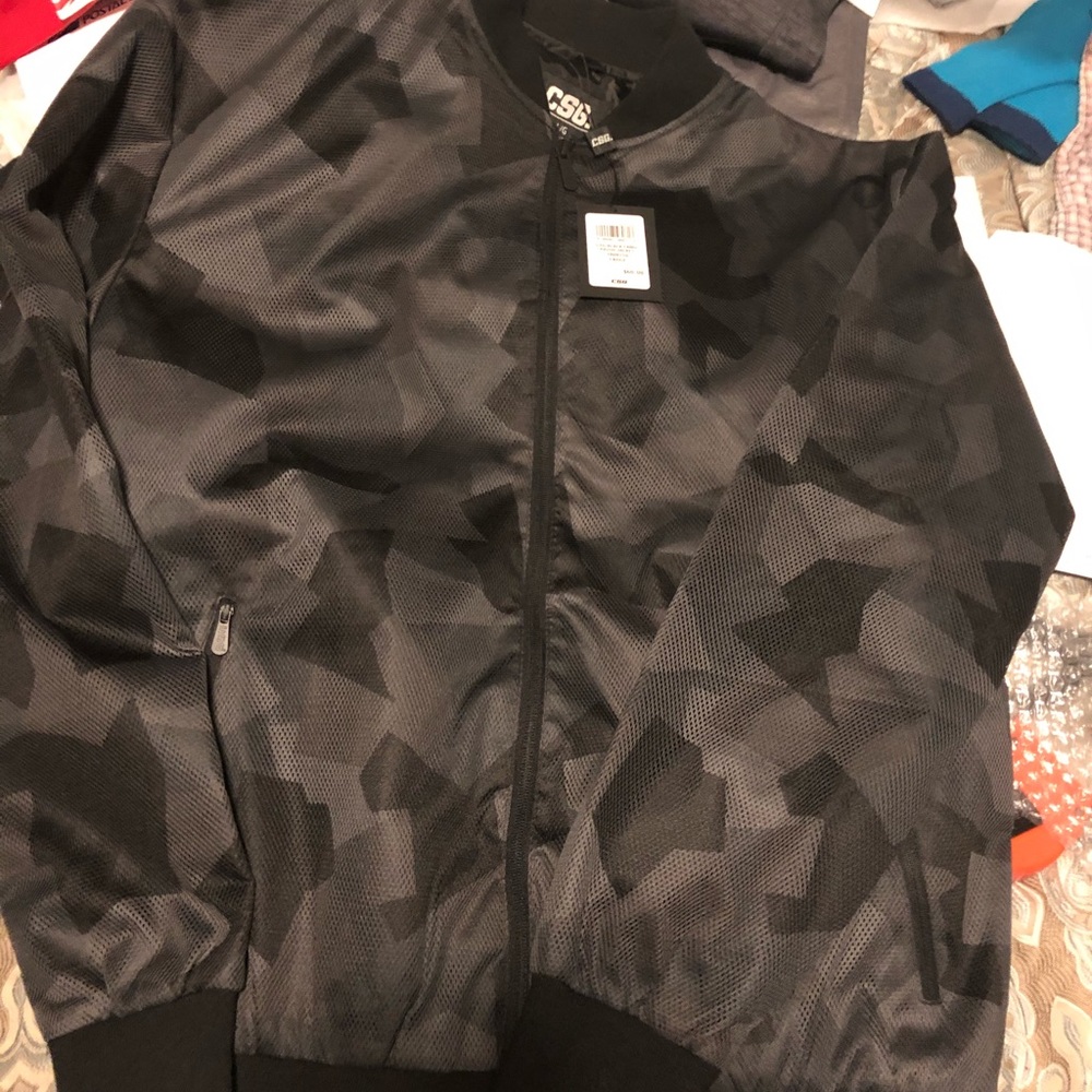 Black camo jacket